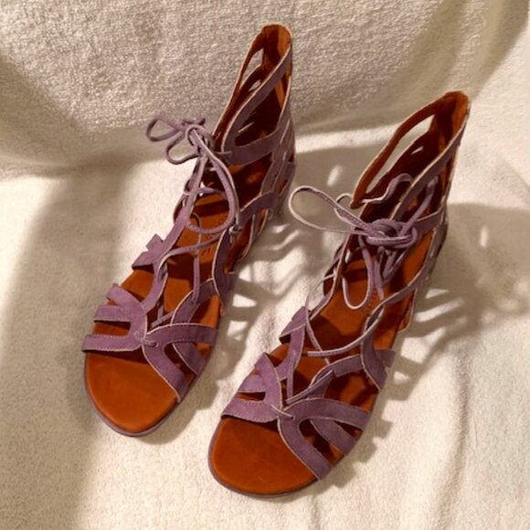 *HP* Mauve Gentle Souls Sandals.  NWOT - Picture 1 of 9